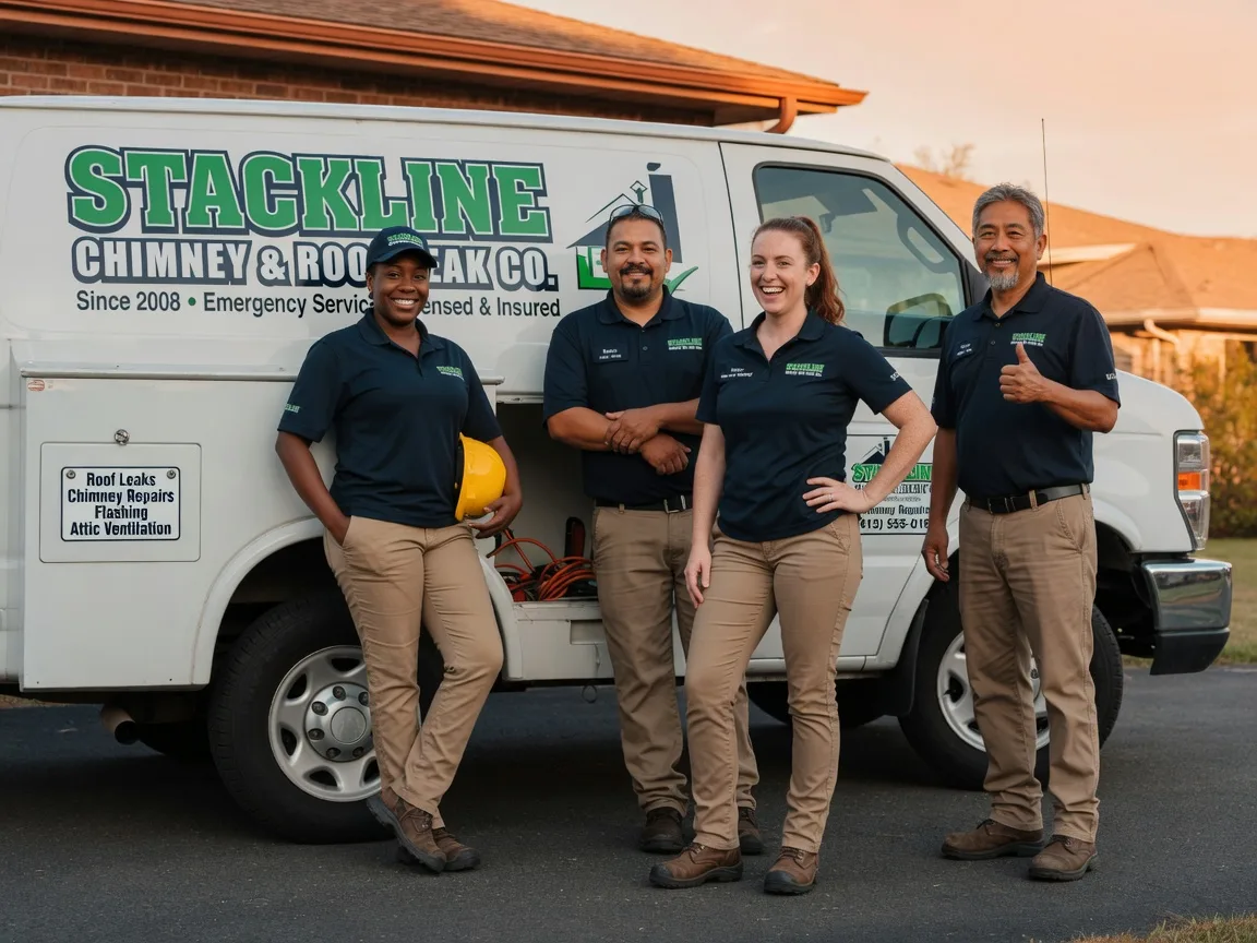 Chimney flashing repair company in New Berlinville, PA